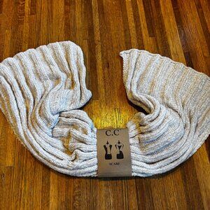 Women's new CC Ultra soft shawl/wrap in creamy beige chenille-70 inches long